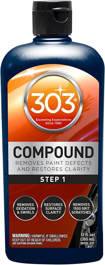 303 Products Compound - Removes Paint Defects and Restores Clarity