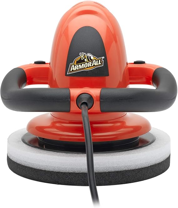 Armor All, AA10BP , 10 Inch Orbital, Wheels, Car Buffer/Polisher , Orange