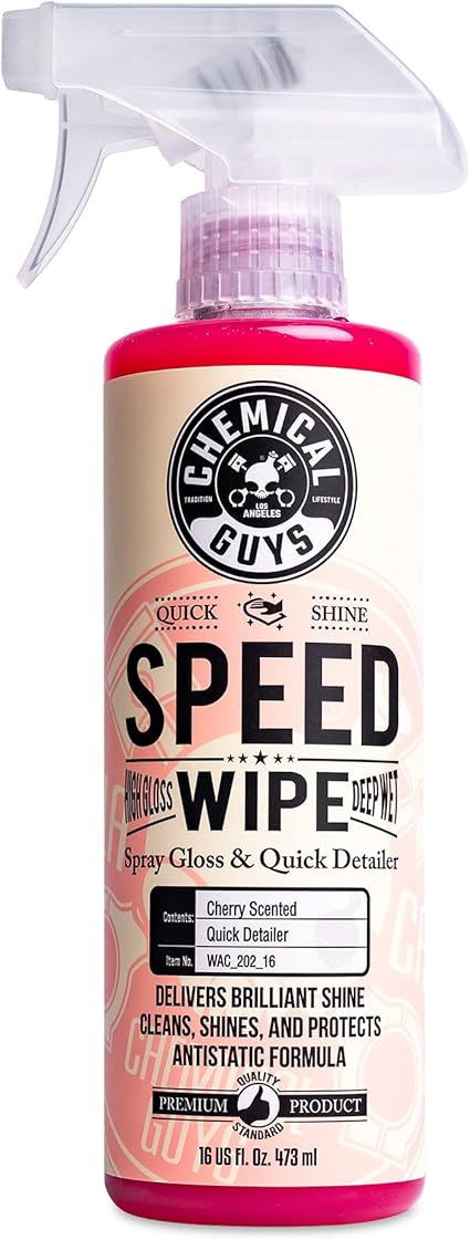 Chemical Guys WAC_202_16 Speed Wipe Quick Detailer, Safe for Cars