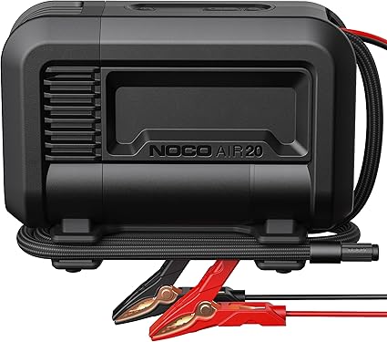 NOCO AIR20 UltraFast 20A Tire Inflator, 12V Portable Air Compressor Pump